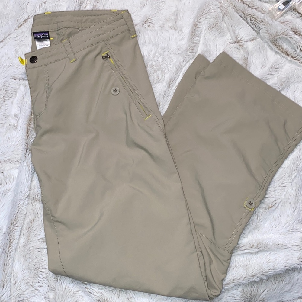 Patagonia lightweight tan hiking pants